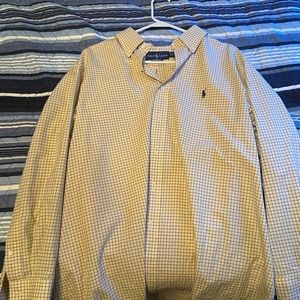 Polo Ralph Lauren Dress Shirt. Men’s. Yellow.